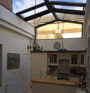 Brandling Place internal roof photo