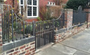 Clayton Road railings installed