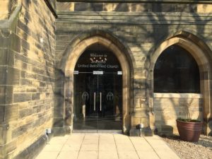Jesmond URC new front entrance