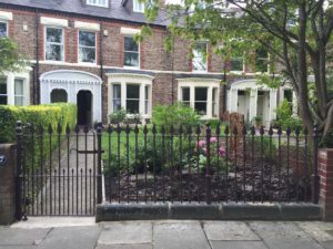 Jesmond arrow railing elevation